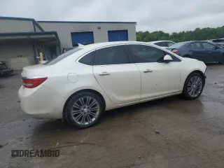 2014 Buick Verano Group with VIN 1G4PS5SK6E4168841, listed as a Copart auction lot 57608895 with 139,303 mi miles and Salvage title. Bid and sale history available at DreamBid. Image 3.