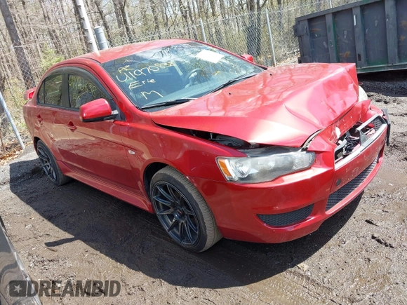 2011 Mitsubishi Lancer ES with VIN JA32U2FU3BU036133, listed as a IAAI auction lot 41970838 with 142,838 mi miles. Bid and sale history available at carsss.com. Image 1.