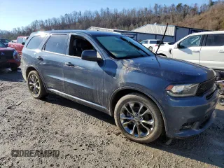2019 Dodge Durango GT Plus with VIN 1C4RDJDG1KC718280, listed as a Copart auction lot 47232675 with Not Provided miles and Salvage Title. Bid and sale history available at DreamBid. Image 4.