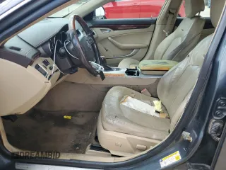 2009 Cadillac CTS RWD w/1SA with VIN 1G6DF577190101273, listed as a Copart auction lot 71158424 with 131,622 mi miles and Salvage Title. Bid and sale history available at carsss.com. Image 7.