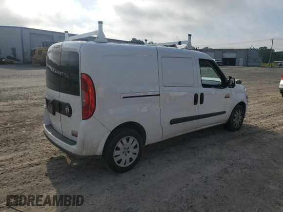 2019 Ram ProMaster City Cargo Tradesman SLT with VIN ZFBHRFBB5K6M01069, listed as a Copart auction lot 54691005 with 121,712 mi miles and Salvage title. Bid and sale history available at DreamBid. Image 3.