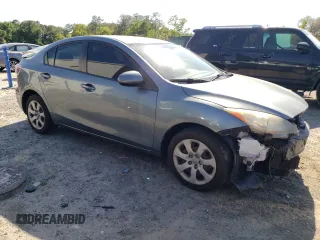 2013 Mazda 3 i SV with VIN JM1BL1TF5D1788313, listed as a Copart auction lot 53027355 with 90,356 mi miles and Salvage Title. Bid and sale history available at DreamBid. Image 4.