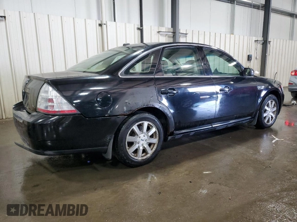 2008 Ford Taurus SEL with VIN 1FAHP24W58G180836, listed as a Copart auction lot 80875384 with 169,685 mi miles and Salvage Title. Bid and sale history available at carsss.com. Image 3.