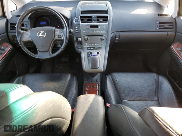 2010 Lexus HS 250h with VIN JTHBB1BA5A2003303, listed as a Copart auction lot 42003095 with Not Provided miles and Salvage Title. Bid and sale history available at DreamBid. Image 8.
