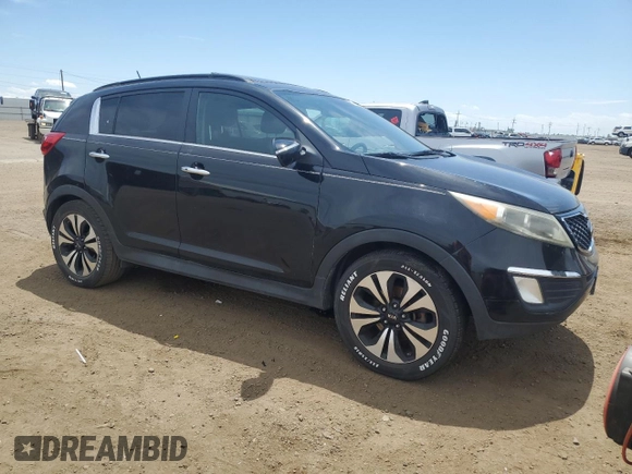 2012 Kia Sportage SX with VIN KNDPC3A60C7176018, listed as a Copart auction lot 57940525 with 201,932 mi miles and Salvage title. Bid and sale history available at DreamBid. Image 4.
