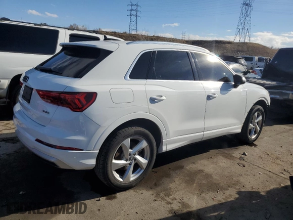 2019 Audi Q3 Premium with VIN WA1AECF37K1075925, listed as a Copart auction lot 42928893 with 41,726 mi miles and . Bid and sale history available at DreamBid. Image 3.