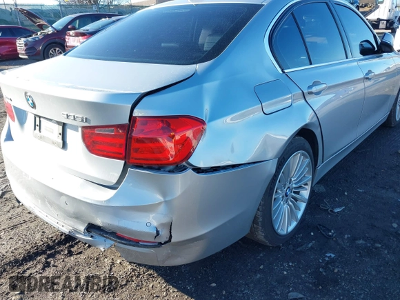 2014 BMW 3 Series 335i xDrive with VIN WBA3B9G55ENR90731, listed as a IAAI auction lot 41807046 with 45,752 mi miles and . Bid and sale history available at carsss.com. Image 6.