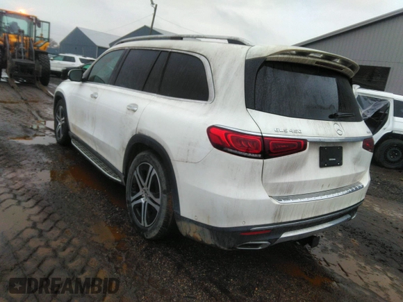 2020 Mercedes-Benz GLS with VIN 4JGFF5KE6LA159632, listed as a IAAI auction lot 41317827 with 39,577 mi miles. Bid and sale history available at carsss.com. Image 3.