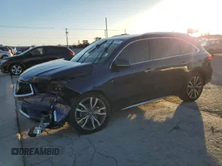 2019 Acura MDX w/Advance Pkg with VIN 5J8YD4H84KL029173, listed as a Copart auction lot 86749954 with 116,060 mi miles and Salvage Title. Bid and sale history available at carsss.com. Image 1.