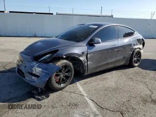 2022 Tesla Model Y Performance с VIN 7SAYGDEF8NF493750, выставлен на аукционе Copart как лот 55432465 с пробегом 64 466 миль миль и Списание • Salvage title. История ставок и продаж доступна на DreamBid. Изображение 1.