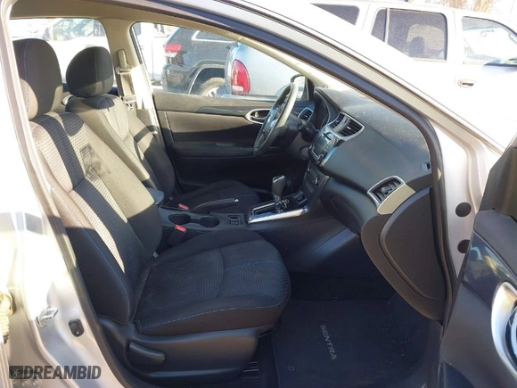 2017 Nissan Sentra SV with VIN 3N1AB7AP6HY216099, listed as a IAAI auction lot 41815747 with 83,707 mi miles. Bid and sale history available at carsss.com. Image 5.
