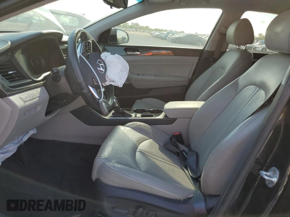2018 Hyundai Sonata SEL with VIN 5NPE34AF0JH631990, listed as a Copart auction lot 53000595 with 41,736 mi miles and Salvage Title. Bid and sale history available at DreamBid. Image 7.
