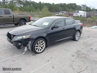 2013 Kia Optima EX with VIN 5XXGN4A78DG216475, listed as a IAAI auction lot 41878692 with 130,986 mi miles. Bid and sale history available at carsss.com. Image 2.