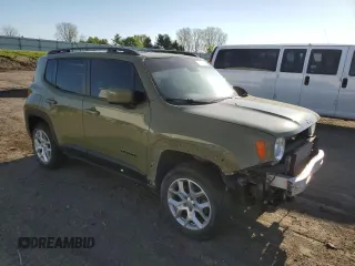 2015 Jeep Renegade Latitude z VIN ZACCJBBT3FPB87492, wystawiony jako Copart lot #56017335 z przebiegiem 112 084 mil mil oraz Szkoda całkowita • Salvage title. Historia ofert i sprzedaży dostępna na DreamBid. Obrazek 4.