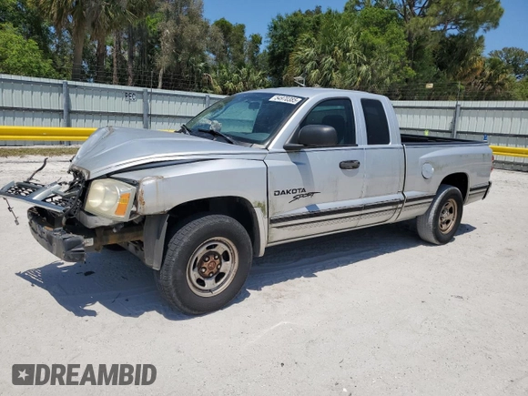 2006 Dodge Dakota ST with VIN 1D7HE22K86S505303, listed as a Copart auction lot 54970385 with 170,295 mi miles and Salvage Title. Bid and sale history available at DreamBid. Image 1.