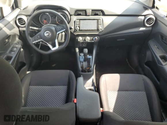2021 Nissan Versa S with VIN 3N1CN8DV8ML894957, listed as a Copart auction lot 56838415 with 30,233 mi miles and Salvage title. Bid and sale history available at DreamBid. Image 8.