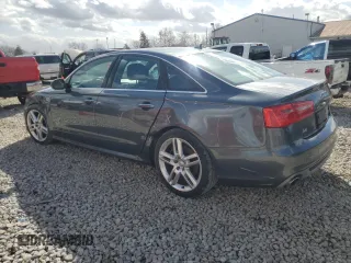 2015 Audi A6 3.0L TDI Prestige with VIN WAUHMAFC6FN022530, listed as a Copart auction lot 47782975 with 71,572 mi miles and Salvage Title. Bid and sale history available at carsss.com. Image 2.