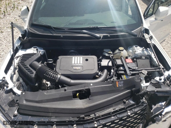 2022 Cadillac XT6 Luxury with VIN 1GYKPAR41NZ163141, listed as a Copart auction lot 59064293 with 10,128 mi miles. Bid and sale history available at carsss.com. Image 12.
