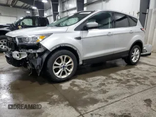2017 Ford Escape SE with VIN 1FMCU0GD6HUE08710, listed as a Copart auction lot 51334655 with 151,800 mi miles and Salvage Title. Bid and sale history available at carsss.com. Image 1.