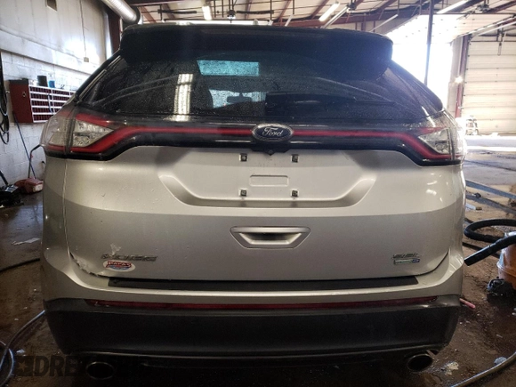 2018 Ford Edge SEL with VIN 2FMPK4J99JBB29668, listed as a Copart auction lot 45470825 with 133,803 mi miles and Salvage Title. Bid and sale history available at carsss.com. Image 6.