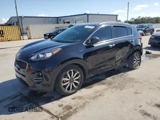 2017 Kia Sportage EX with VIN KNDPN3AC8H7101803, listed as a Copart auction lot 61025165 with 56,120 mi miles and Salvage title. Bid and sale history available at DreamBid. Image 1.