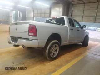 2014 Ram 1500 Express with VIN 1C6RR7FT1ES379858, listed as a Copart auction lot 53814295 with 188,574 mi miles and Salvage title. Bid and sale history available at DreamBid. Image 3.