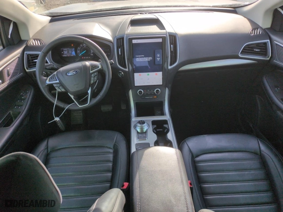 2024 Ford Edge SEL with VIN 2FMPK4J98RBA07931, listed as a Copart auction lot 51933445 with 16,576 mi miles and Salvage Title. Bid and sale history available at carsss.com. Image 8.