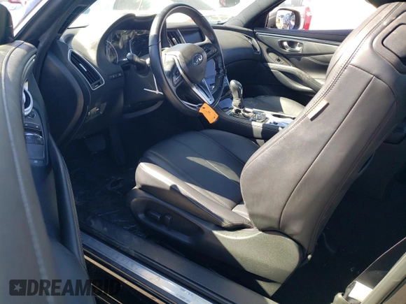 2020 Infiniti Q60 Luxe with VIN JN1EV7EK0LM340419, listed as a Copart auction lot 67869034 with 32,378 mi miles and Salvage Title. Bid and sale history available at DreamBid. Image 8.
