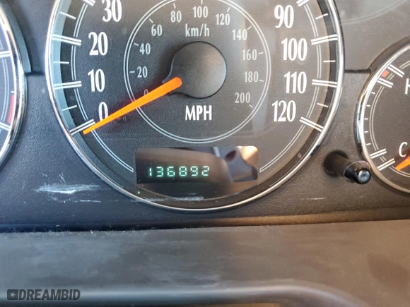 2002 Chrysler Sebring LXi with VIN 1C3EL55R82N301949, listed as a Copart auction lot 81320054 with 136,892 mi miles and Salvage Title. Bid and sale history available at carsss.com. Image 9.