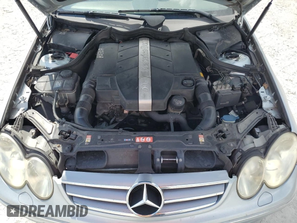 2005 Mercedes-Benz CLK 320 with VIN WDBTK65GX5T053602, listed as a Copart auction lot 50340595 with 89,591 mi miles and Clean title. Bid and sale history available at DreamBid. Image 11.
