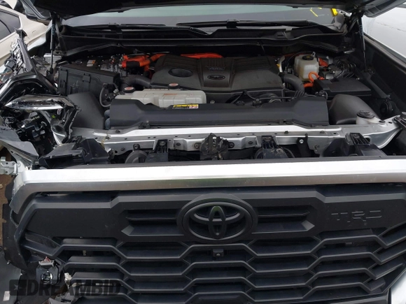 2022 Toyota Tundra Limited Hybrid with VIN 5TFJC5DB8NX009385, listed as a IAAI auction lot 41952224 with 40,497 mi miles and . Bid and sale history available at DreamBid. Image 10.