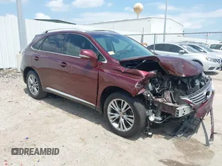 2013 Lexus RX 350 with VIN 2T2ZK1BA7DC109687, listed as a IAAI auction lot 41988640 with 199,335 mi miles and . Bid and sale history available at DreamBid. Image 1.
