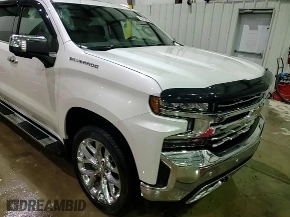 2020 Chevrolet Silverado 1500 LTZ with VIN 3GCUYGED4LG331937, listed as a Copart auction lot 45133695 with 38,065 mi miles and Salvage Title. Bid and sale history available at DreamBid. Image 13.