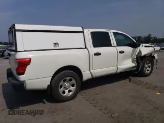 2017 Nissan Titan S with VIN 1N6AA1EJ2HN554628, listed as a Copart auction lot 60963515 with 137,574 mi miles and Salvage title. Bid and sale history available at DreamBid. Image 3.
