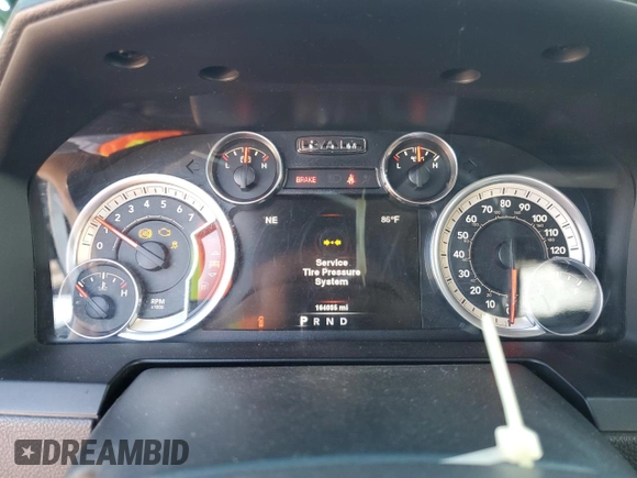 2014 Ram 1500 Sport with VIN 1C6RR6MT2ES102634, listed as a Copart auction lot 72290614 with 164,035 mi miles and Clean title. Bid and sale history available at DreamBid. Image 9.