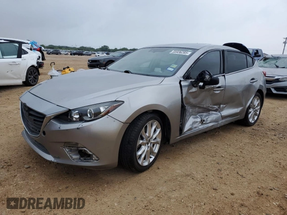 2015 Mazda 3 S Grand Touring with VIN JM1BM1W36F1243898, listed as a Copart auction lot 55936285 with 105,976 mi miles and Clean Title. Bid and sale history available at DreamBid. Image 1.