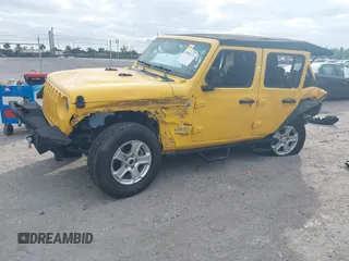 2020 Jeep Wrangler Unlimited Sport Altitude с VIN 1C4HJXDG8LW215899, выставлен на аукционе IAAI как лот 40909335 с пробегом 41 356 миль миль и . История ставок и продаж доступна на DreamBid. Изображение 18.