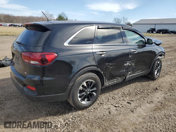 2020 Kia Sorento LX with VIN 5XYPG4A34LG649292, listed as a Copart auction lot 49782565 with 102,570 mi miles and Salvage Title. Bid and sale history available at DreamBid. Image 3.