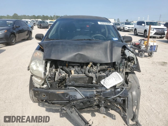 2008 Toyota Yaris with VIN JTDJT923285215823, listed as a Copart auction lot 53257895 with 184,400 mi miles and Salvage Title. Bid and sale history available at carsss.com. Image 5.