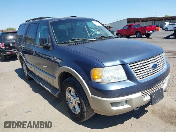 2005 Ford Expedition Eddie Bauer with VIN 1FMFU18565LB02229, listed as a IAAI auction lot 42773283 with 184,065 mi miles and . Bid and sale history available at DreamBid. Image 1.