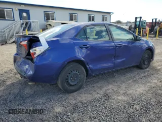 2014 Toyota Corolla L with VIN 5YFBURHE9EP040382, listed as a Copart auction lot 65289415 with 105,778 mi miles and Salvage title. Bid and sale history available at DreamBid. Image 3.