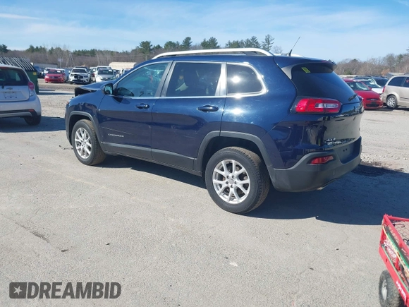 2015 Jeep Cherokee Latitude with VIN 1C4PJMCB3FW652553, listed as a IAAI auction lot 41881238 with 161,944 mi miles and . Bid and sale history available at DreamBid. Image 3.