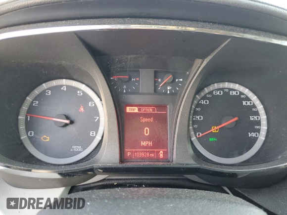 2017 GMC Terrain SLE with VIN 2GKFLTE35H6113553, listed as a Copart auction lot 45458035 with 103,928 mi miles and Salvage Title. Bid and sale history available at carsss.com. Image 9.