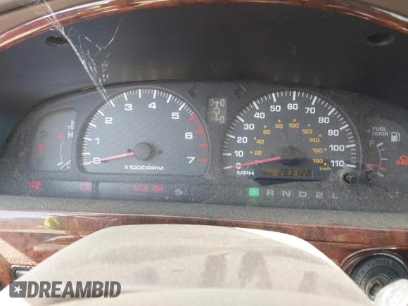 2000 Toyota 4Runner Limited z VIN JT3HN87R0Y9036323, wystawiony jako IAAI lot #42369188 z przebiegiem 283 128 mil mil oraz . Historia ofert i sprzedaży dostępna na DreamBid. Obrazek 7.