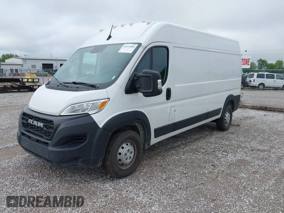 2023 Ram ProMaster Cargo with VIN 3C6LRVDG3PE571823, listed as a IAAI auction lot 42223080 with 71,464 mi miles and . Bid and sale history available at DreamBid. Image 17.
