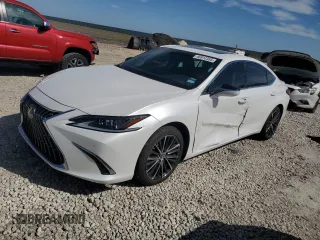 2023 Lexus ES with VIN 58ADA1C1XPU026993, listed as a Copart auction lot 46912355 with 54,926 mi miles and Salvage Title. Bid and sale history available at carsss.com. Image 1.