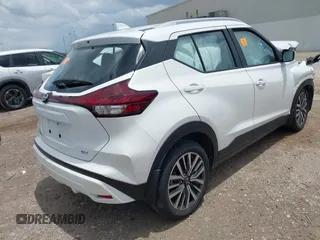 2023 Nissan Kicks SV with VIN 3N1CP5CV3PL569549, listed as a IAAI auction lot 42472905 with Not provided miles and . Bid and sale history available at DreamBid. Image 4.