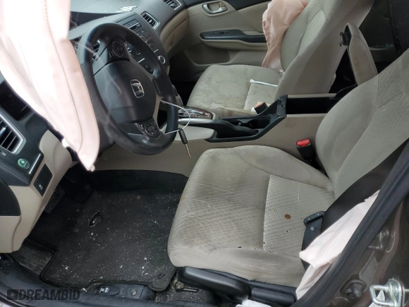 2014 Honda Civic Sedan LX with VIN 2HGFB2F56EH539097, listed as a Copart auction lot 48557445 with 118,513 mi miles and Salvage Title. Bid and sale history available at carsss.com. Image 7.