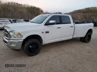 2010 Dodge Ram 3500 Laramie with VIN 3D73Y4CL3AG163490, listed as a Copart auction lot 84681624 with 140,656 mi miles and Clean Title. Bid and sale history available at carsss.com. Image 1.