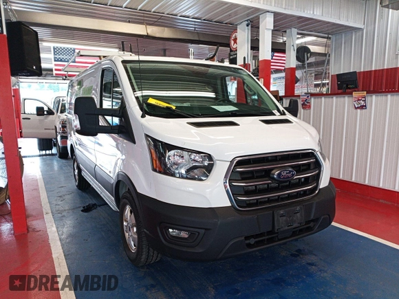 2020 Ford Transit z VIN 1FTBR1YG6LKA35821, wystawiony jako IAAI lot #42727394 z przebiegiem 86 896 mil mil oraz . Historia ofert i sprzedaży dostępna na DreamBid. Obrazek 3.